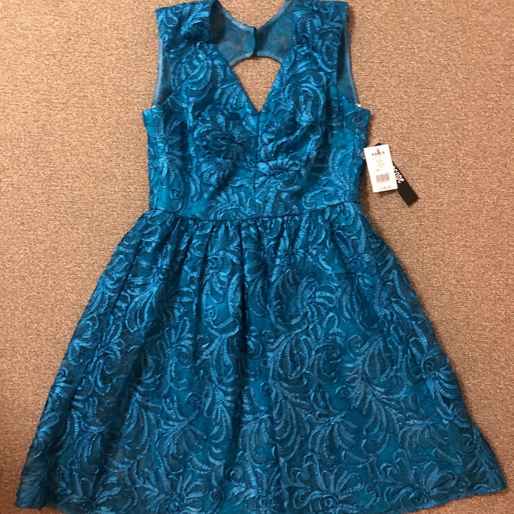 Blue dress
